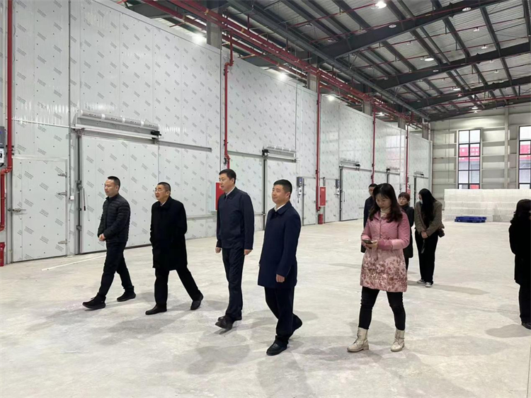 中國果品流通協(xié)會(huì)會(huì)長魯芳校一行到四川供銷為農(nóng)服務(wù)（資中）產(chǎn)業(yè)園調(diào)研